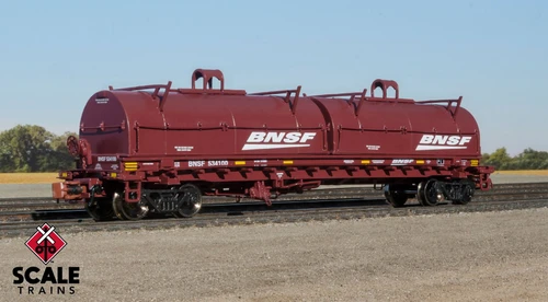 ScaleTrains ~ N Scale ~ Rivet Counter ~ Thrall 48' 2-Hood Coil Steel Car ~ BNSF #534110 ~ SXT38639