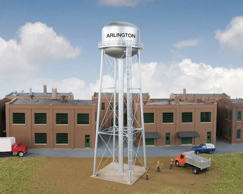 Walthers Cornerstone ~ HO Scale ~ Municipal Water Tower ~ Kit ~ 933-3550