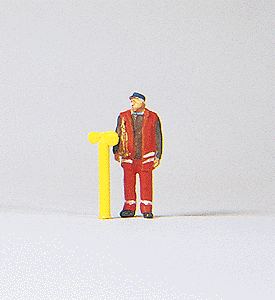 Preiser Kg ~ HO Scale ~ Individual Figure ~ Safety Guard ~ 28030
