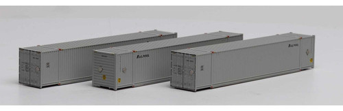 Athearn ~ N Scale ~ 53' CIMC Container ~ 3-Pack ~ Railpool ~ 17742