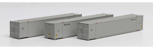 Athearn ~ N Scale ~ 53' CIMC Container ~ 3-Pack #2 ~ Railpool ~ 17743