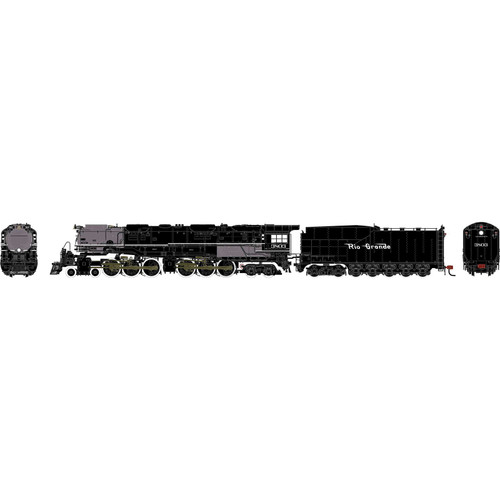 Athearn Genesis ~ HO Scale ~ Challenger 4-6-6-4 ~ Denver & Rio Grande Western #3803 ~ DCC Sound ~ 98976