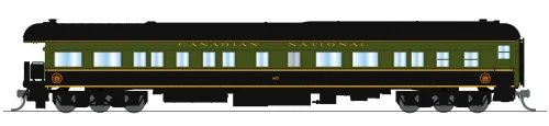 Broadway Limited ~ N Scale ~ Heavyweight Business Car ~ Canadian National #85 ~ 10773