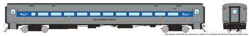Rapido ~ HO Scale ~ Comet II Commuter Coach ~ MNCR #6182 (Sojourner Truth) ~ 1084029