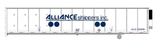 Bowser ~ HO Scale ~ RoadRailer 53' Trailer ~ Alliance ALLZ #553545 ~ 44163