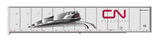 Bowser ~ HO Scale ~ RoadRailer 53' Trailer ~ Canadian National ECOZ #532007 ~ 44171