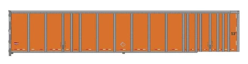 Bowser ~ HO Scale ~ RoadRailer 53' Trailer ~ Schneider #427932 ~ 44178