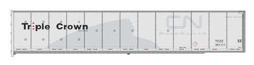 Bowser ~ HO Scale ~ RoadRailer 53' Trailer ~ TCSZ #361128 (Ex-CN) ~ 44200