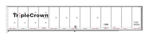 Bowser ~ HO Scale ~ RoadRailer 53' Trailer ~ TCSZ #466683 ~ 44207