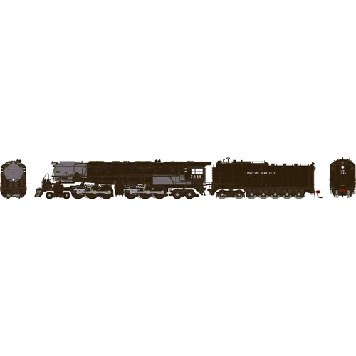Athearn Genesis ~ HO Scale ~ Challenger 4-6-6-4 ~ Union Pacific #3985 ~ DC ~ 97971