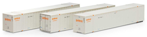 Athearn ~ N Scale ~ 53' Stoughton Containers ~ 3-Pack ~ Optimodal ~ Set 1 ~ 17314