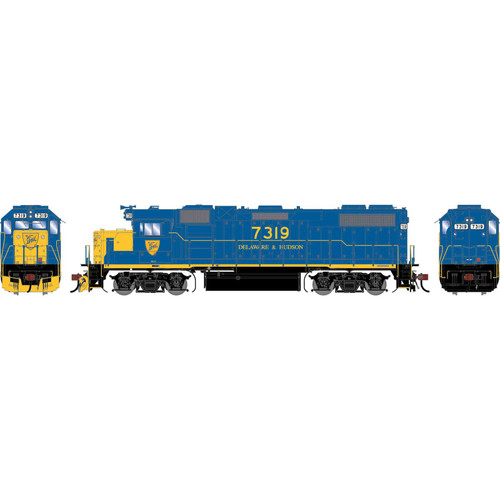 Athearn Genesis ~ HO Scale ~ GP38-2 ~ Delaware & Hudson #7319 ~ DC ~ 3402