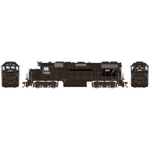 Athearn Genesis ~ HO Scale ~ GP38-2 ~ Conrail #7990 ~ Primed For Grime ~ DC ~ 3396