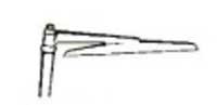 Cal Scale ~ HO Scale ~ Windshield Wipers ~ Two Pair ~ 419