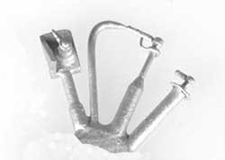 Cal Scale ~ HO Scale ~ Tender Water Scoop Controls ~ 493