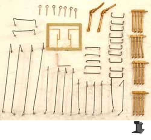 Cal Scale ~ HO Scale ~ Detail Kit for F/FTA Unit ~ 519