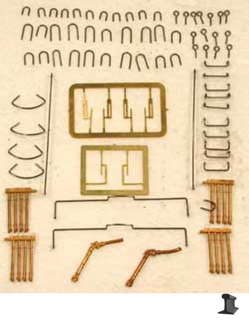 Cal Scale ~ HO Scale ~ Detail Kit for ALCo Century ~ 521