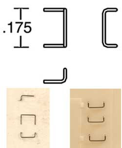 Cal Scale ~ HO Scale ~ RS Side Drop Grabs ~ 8 Pieces ~ 531