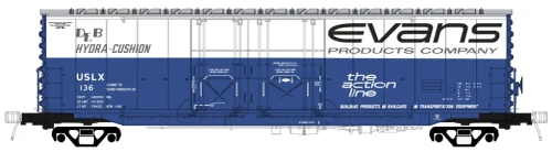Moloco ~ HO Scale ~ EP 50' RBL Boxcar ~ USLX #101 ~ RES68109