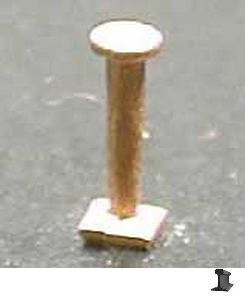 Cal Scale ~ HO Scale ~ Diesel Radio Antenna ~ Unpainted Brass ~ 2-Pieces ~ 546