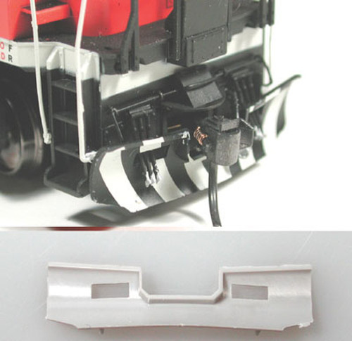 Cal Scale ~ HO Scale ~ CN Snow Plow ~ Plastic ~ 586
