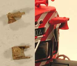 Cal Scale ~ HO Scale ~ Canadian Cab High Mount Bell ~ Unpainted Brass ~ 588