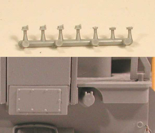 Cal Scale ~ HO Scale ~ MU Receptacle Set ~ Plastic ~ 618