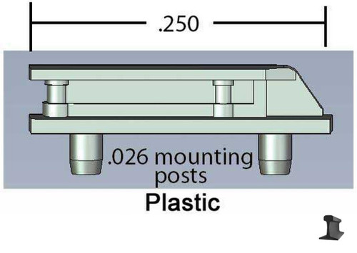 Cal Scale ~ HO Scale ~ Sinclair Antenna ~ 4 Pieces ~ Plastic ~ 623