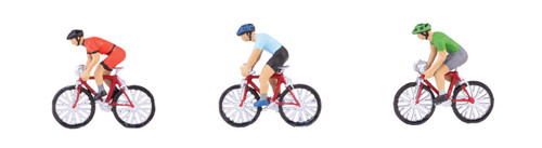 Walthers SceneMaster ~ HO Scale ~ Bicycle Racers ~ 949-6208