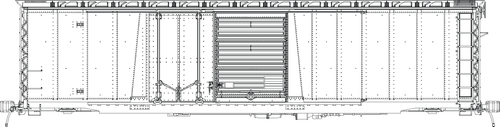 Moloco ~ HO Scale ~ Omaha 50' Combo Door Boxcar BC-50-6 ~ Undecorated Kit ~ 75060-00