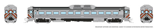 Rapido ~ N Scale ~ Budd RDC-1 ~ New York Central ~ Phase 1 ~ DCC Sound ~ 516510