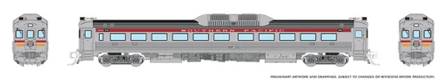 Rapido ~ N Scale ~ Budd RDC-1 ~ Southern Pacific #10 ~ Phase 1 ~ DCC Sound ~ 516512