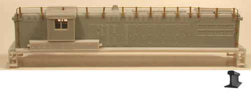 Cal Scale ~ HO Scale ~ PRR Antenna Set for Baldwin AS-16 ~ 632