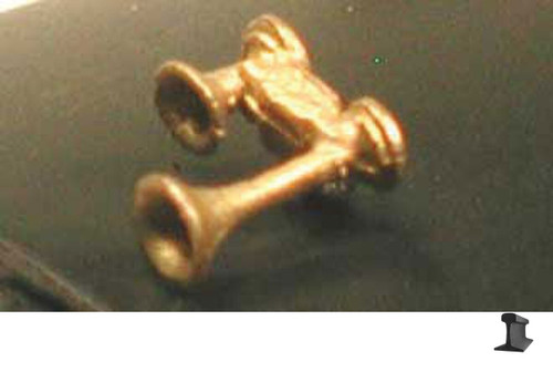 Cal Scale ~ HO Scale ~ Nathan K2 K13 ~ 2-Chime Air Horn ~ 638