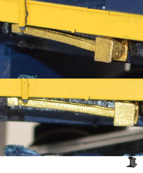 Cal Scale ~ HO Scale ~ Alco Cooler Angle Mount ~ 657