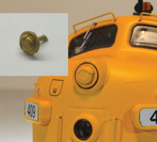 Cal Scale ~ HO Scale ~ Diesel Locomotive Gong Bell ~ 703