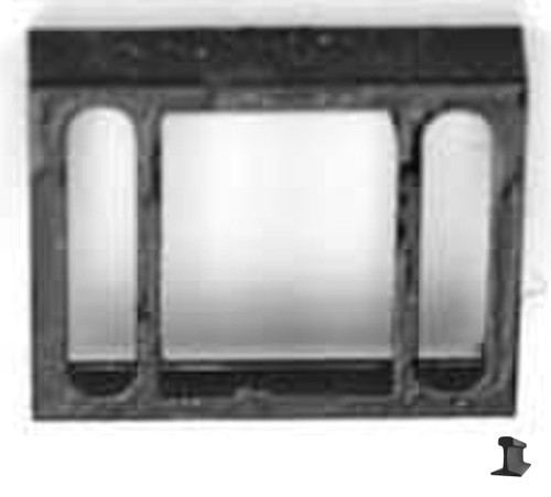 Cal Scale ~ HO Scale ~ All Weather Cab Window with Glass ~ 2 Pieces ~ 745