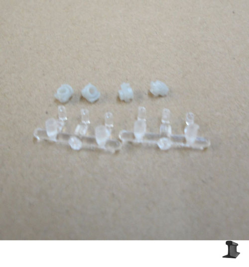 Cal Scale ~ HO Scale ~ Ditch Light Housing ~ 754