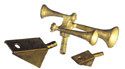 Cal Scale ~ O Scale ~ Air Horn Nathan ~ 3 Chime with Brackets ~ 3011