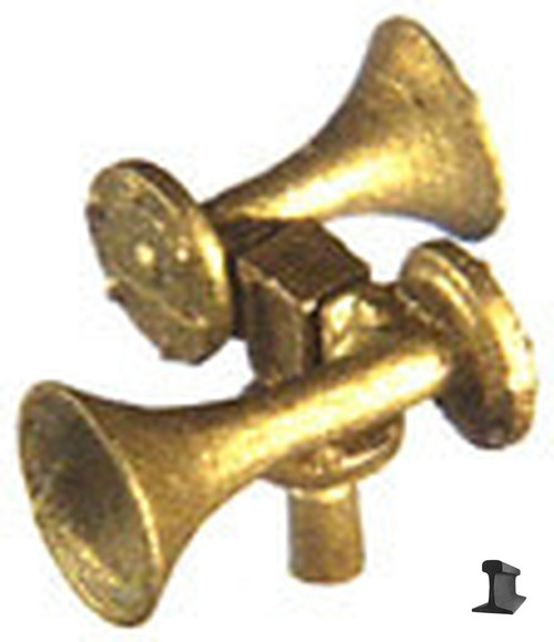 Cal Scale ~ O Scale ~ Nathan K-2 ~ 2 chime air horn kit ~ 3034