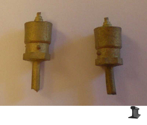 Cal Scale ~ G Scale ~ Pop Valves ~ Closed ~ 2 Pieces ~ 4016