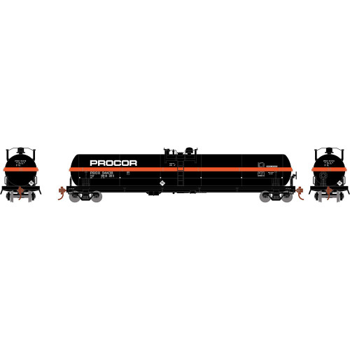 Athearn ~ HO Scale ~ 62' Tank Car ~ Procor PROX #94438 ~ 2206