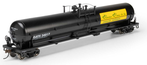 Athearn ~ HO Scale ~ 62' Tank Car ~ GATX #34017 ~ 2215