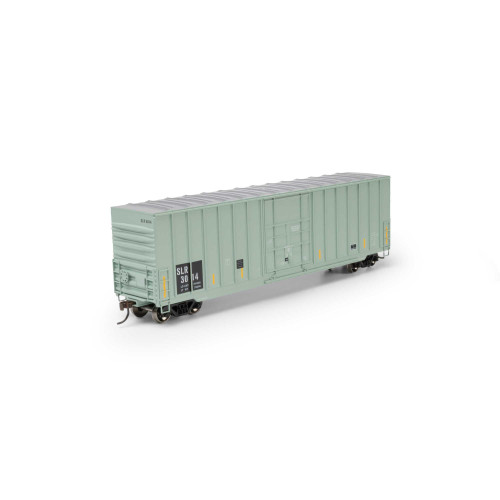 Athearn Roundhouse ~ HO Scale ~ 50' Exterior Post High Cube Plug Door Box Car ~ St. Lawrence and Atlantic Railroad SLR #3014 ~ 2082