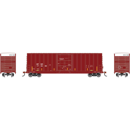 Athearn Roundhouse ~ HO Scale ~ 50' Exterior Post High Cube Plug Door Box Car ~ Mississippi Tennessee Railroad MTNR #175500 ~ 2085