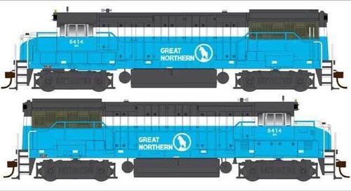 Bowser ~ HO Scale ~ Burlington Northern U25B BN #5408 ~ DCC Sound ~ 25126