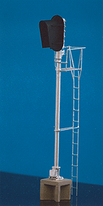 Details West ~ HO Scale ~ General Railway Signal Style D Block Signal - Assembled ~ 939