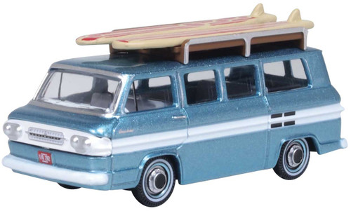 Oxford ~ HO Scale ~ 1961 Chevrolet Corvair Greenbrier Passenger Van - Assembled ~ 87CG61001