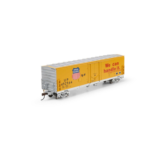 Athearn ~ HO Scale ~ 50' Youngstown Plug Door Box Car ~ Union Pacific UP #492944 ~ 2053