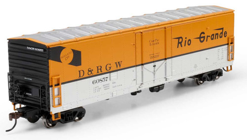 Athearn ~ HO Scale ~ 50' Youngstown Plug Door Box Car ~ Denver & Rio Grande Western DRGW #60857 ~ 2062